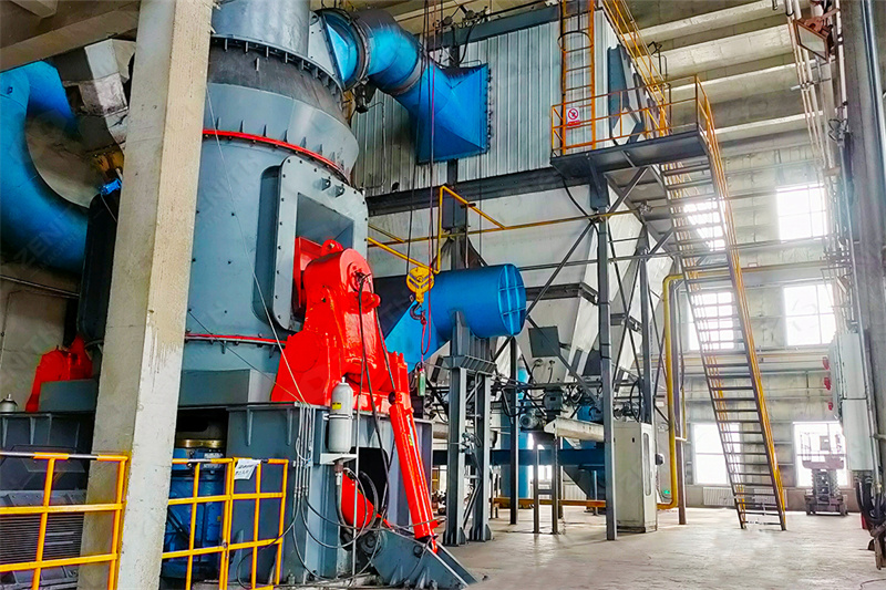 Traditional grinding mill production line with visible energy inefficiencies