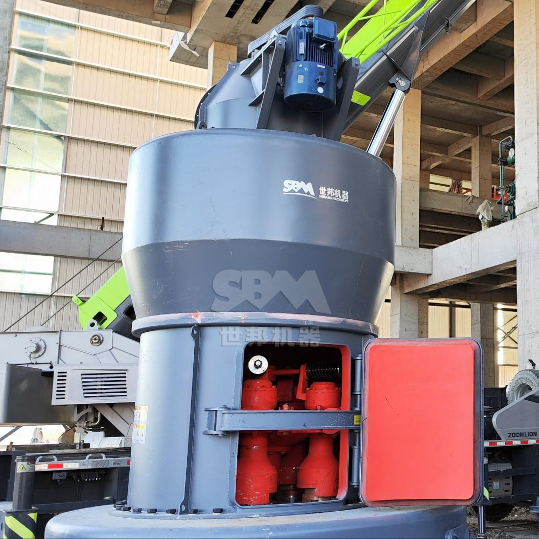 Industrial production line for impact-milled silicon powder