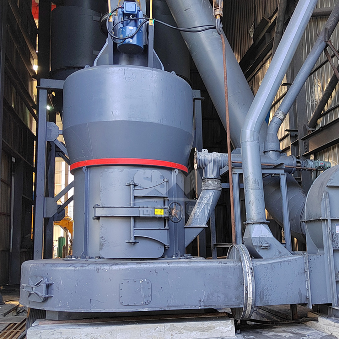 Microscope view of finely ground silicon powder particles