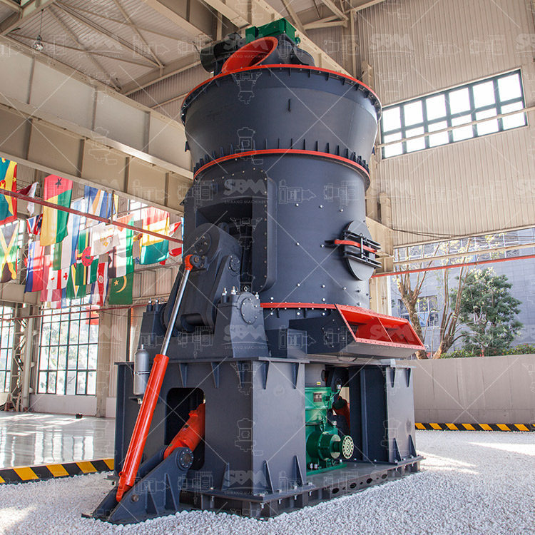 Steel slag recycling process flow diagram showing crushing, grinding, and separation stages